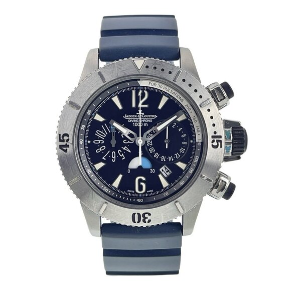 Jaeger-LeCoultre Master Titanium Black Dial 44mm Automatic Mens Watch W186T670 - Picture 1 of 8